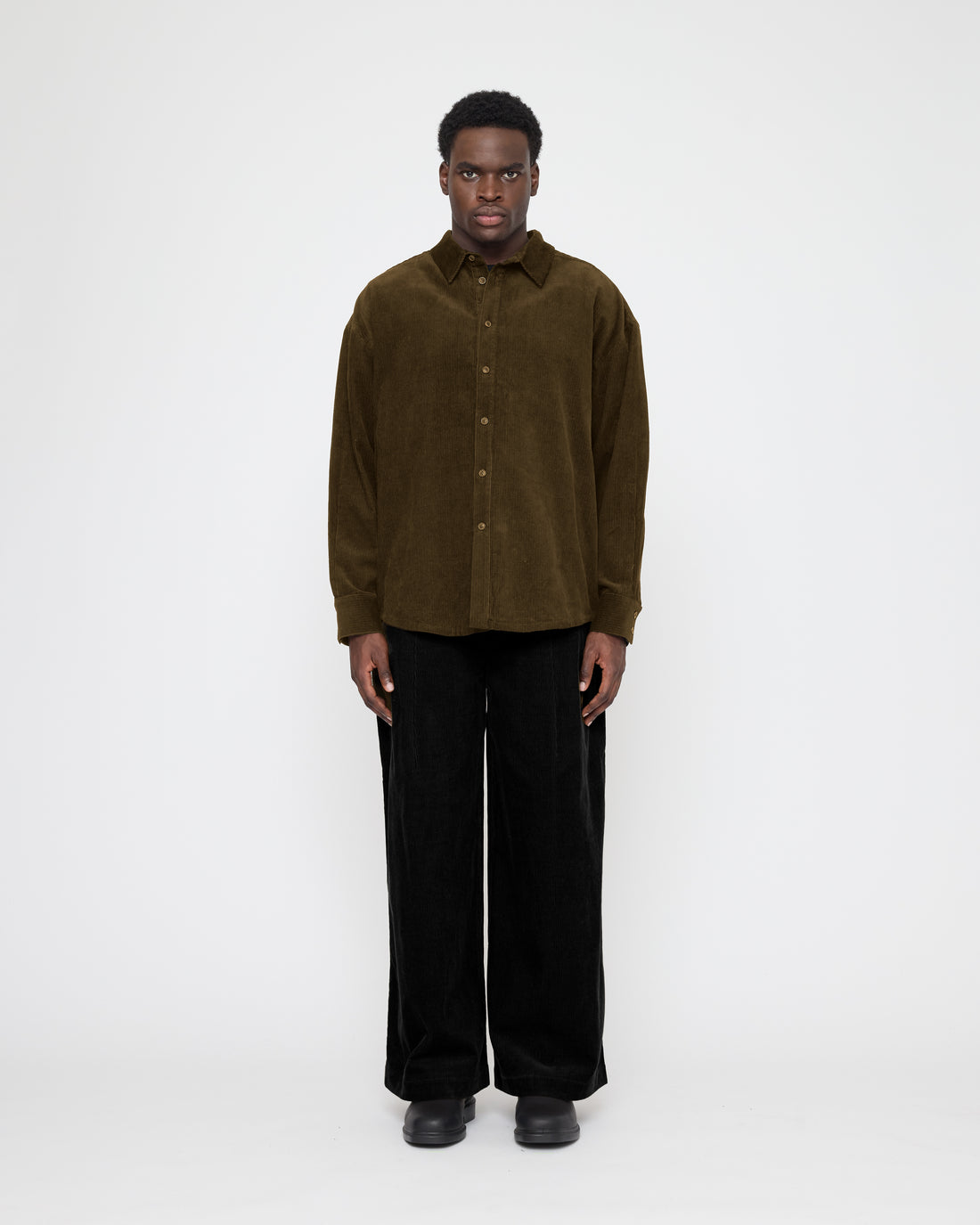Unisex Dolman Shirt - Corduroy Edition - FW26 - Olive Corduroy
