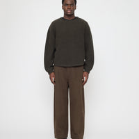 Straight Legged Trouser - FW26 - Taupe Brown