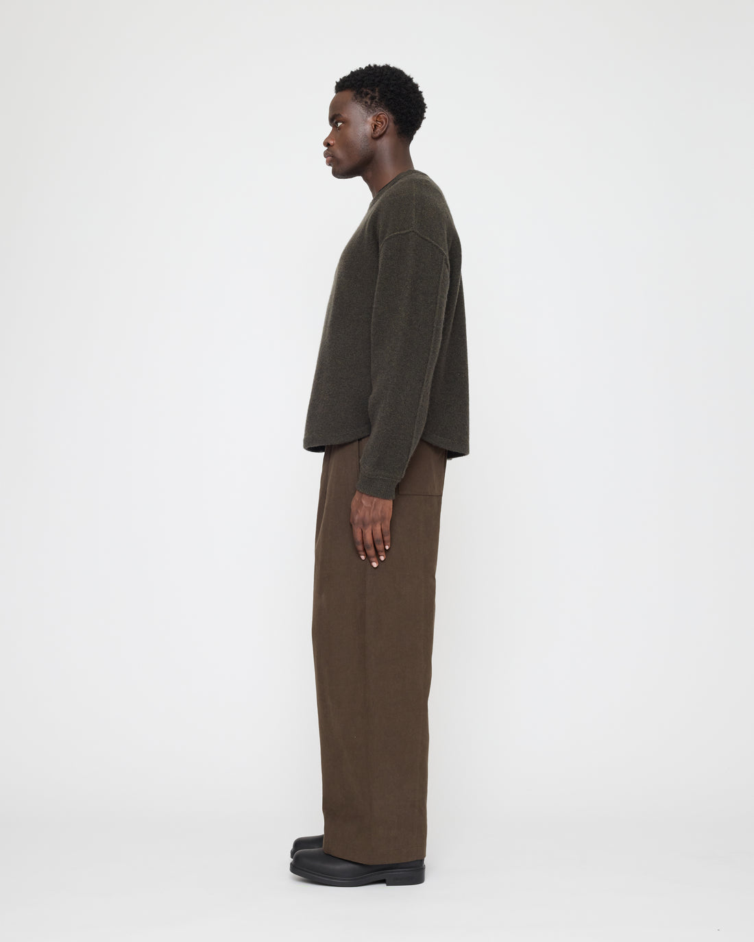 Signature Keepsake Jumper - Olive Brown