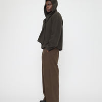 Hooded Scarf - FW26 - Olive Brown