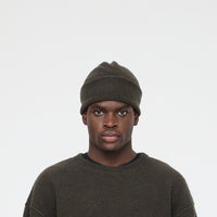Merino Beanie - FW26 - Olive Brown