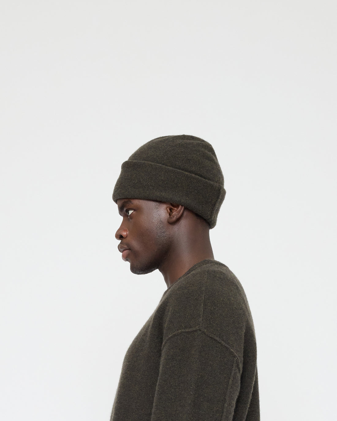 Merino Beanie - FW26 - Olive Brown