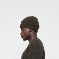 Merino Beanie - FW26 - Olive Brown