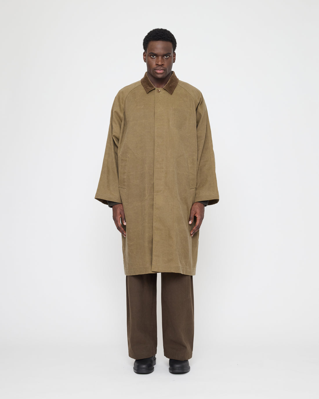 Fall Duster - Waxed Edition - FW26 - Kelp Brown