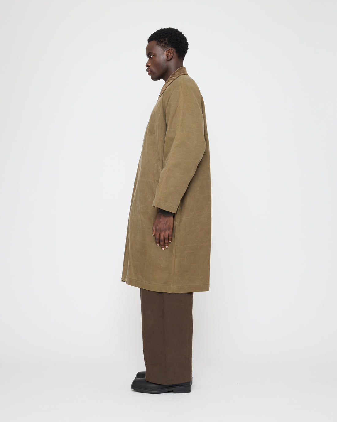 Fall Duster - Waxed Edition - FW26 - Kelp Brown