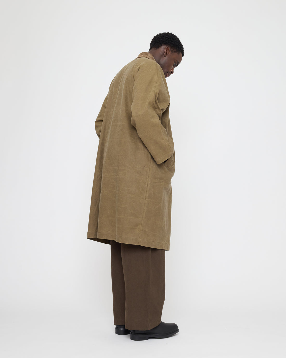 Fall Duster - Waxed Edition - FW26 - Kelp Brown