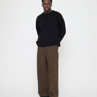 Relaxed Pocket Sweater - FW26 - Black