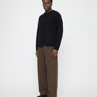 Relaxed Pocket Sweater - FW26 - Black