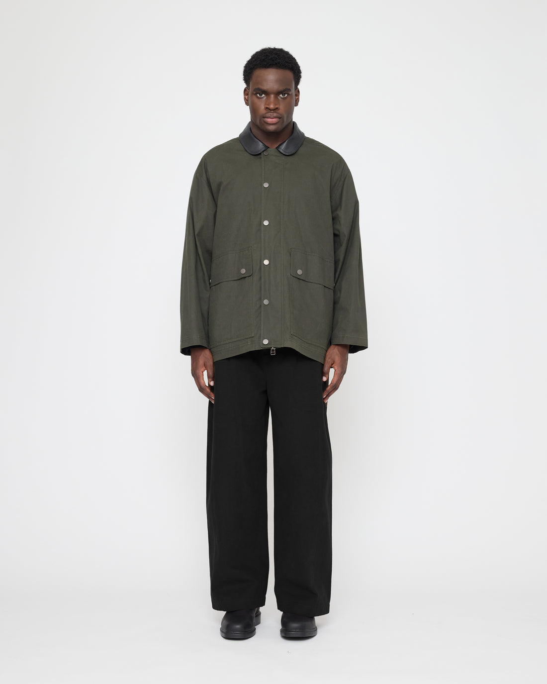 Waxed Field Jacket - FW26 - Olive