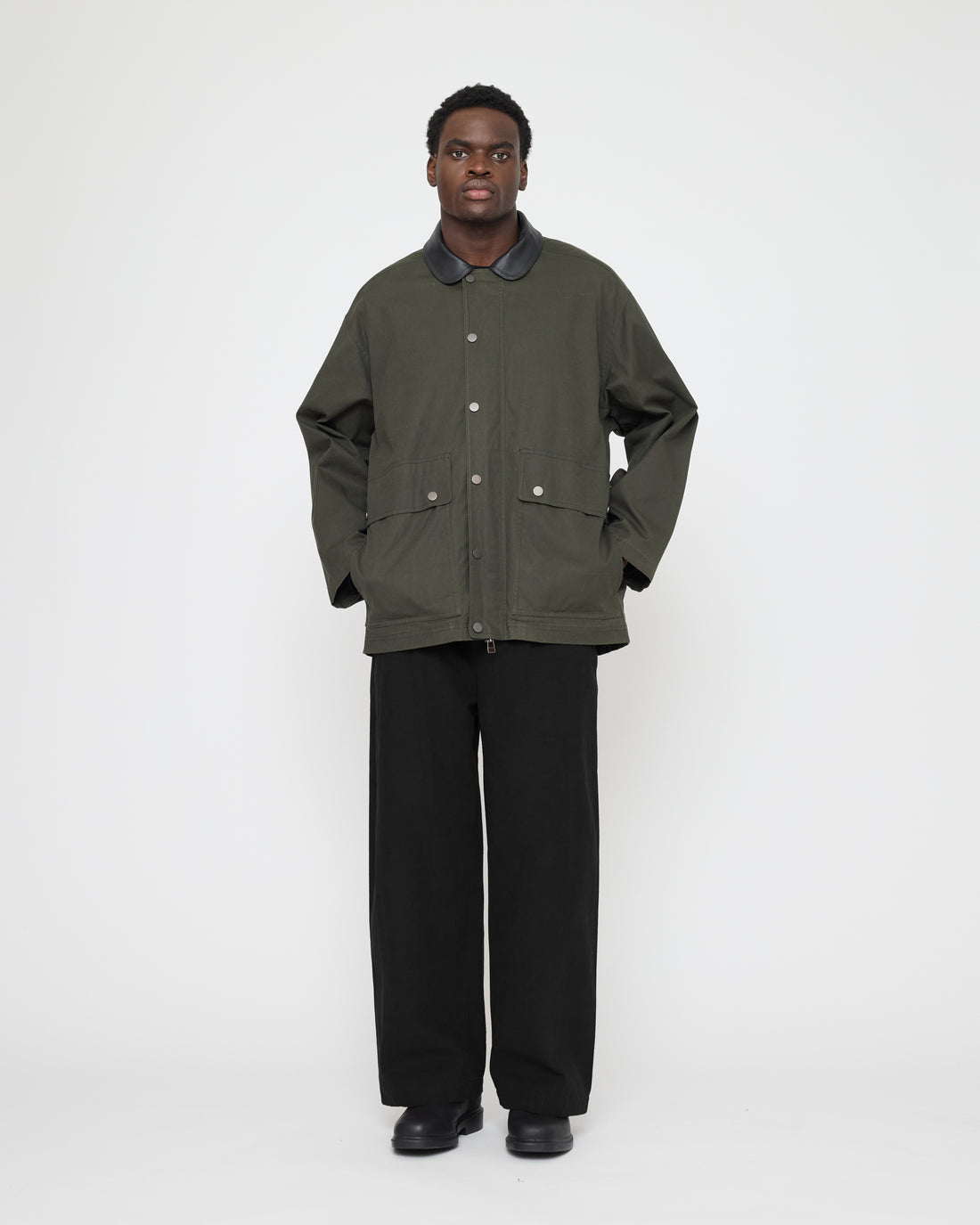 Waxed Field Jacket - FW26 - Olive