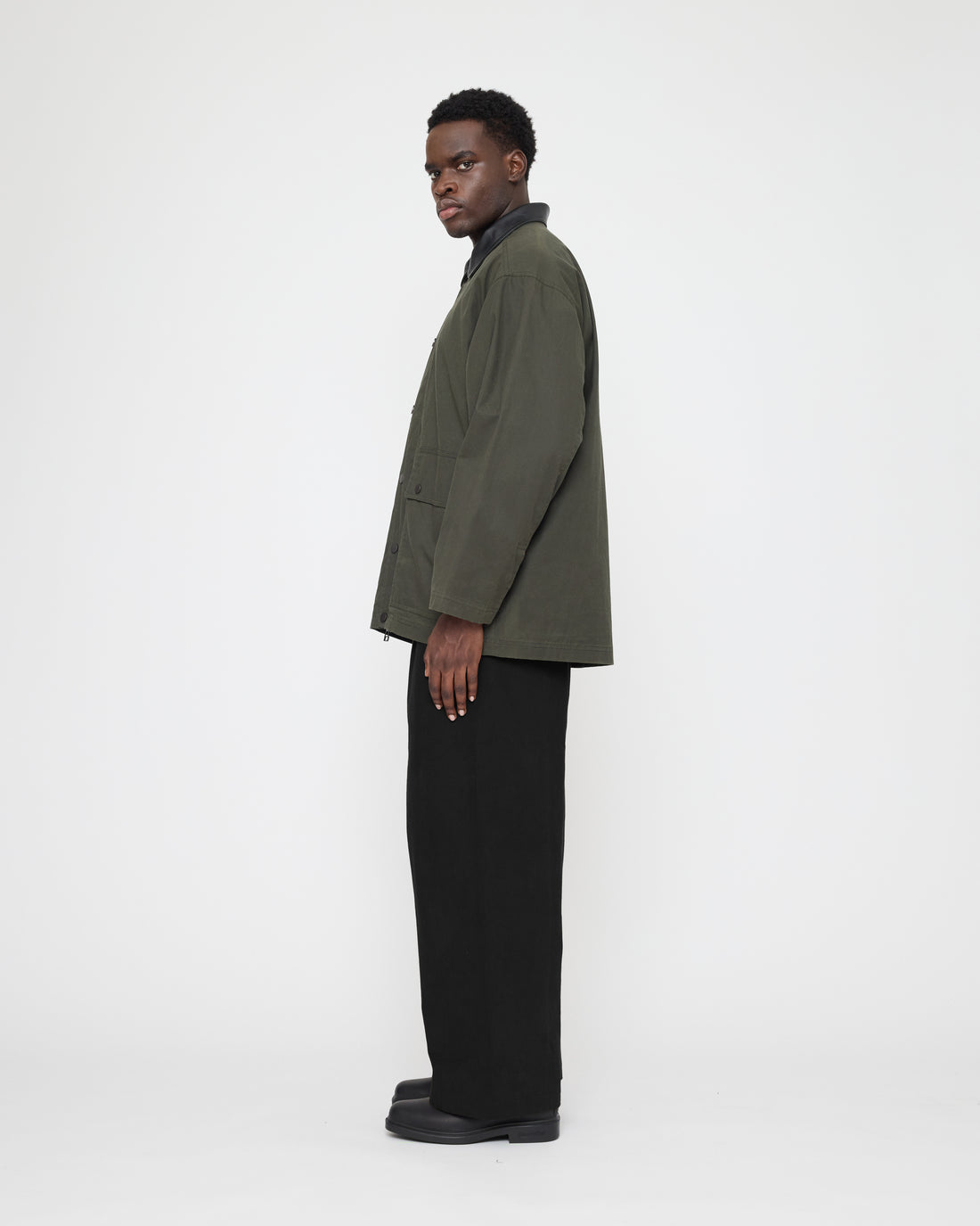 Waxed Field Jacket - FW26 - Olive
