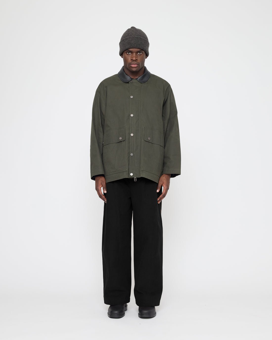 Waxed Field Jacket - FW26 - Olive