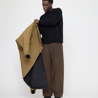 Reversible Padded Blazer - FW26 - Charcoal & Tan