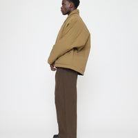 Reversible Padded Blazer - FW26 - Charcoal & Tan