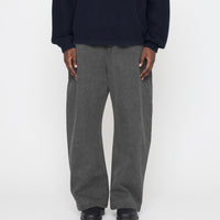 Tailored Curve Legged Trouser - FW26 - Washed Black