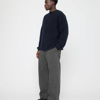 Tailored Curve Legged Trouser - FW26 - Washed Black