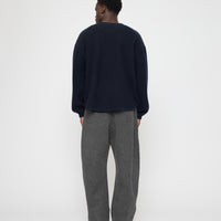 Tailored Curve Legged Trouser - FW26 - Washed Black