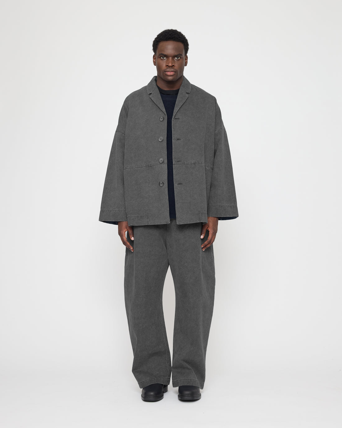 Oversized Blazer - FW26 - Washed Black