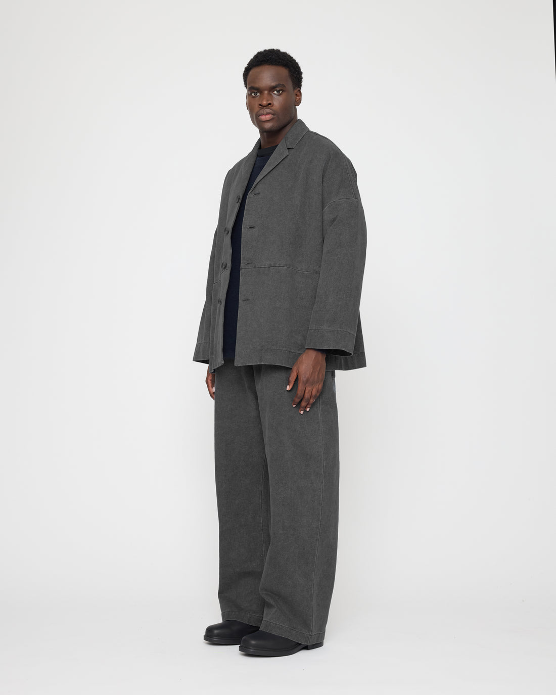 Oversized Blazer - FW26 - Washed Black