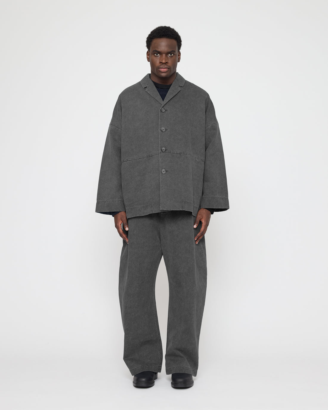 Oversized Blazer - FW26 - Washed Black