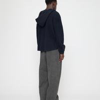 Hooded Scarf - FW26 - Navy Black