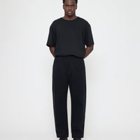 Signature Curve Legged Trouser - Brushed Twill Edition - Black