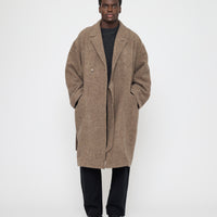 Blazer Wrap Coat - FW26 - Herringbone Clay