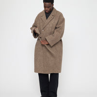 Blazer Wrap Coat - FW26 - Herringbone Clay