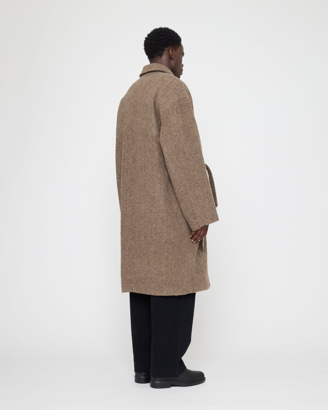 Blazer Wrap Coat - FW26 - Herringbone Clay