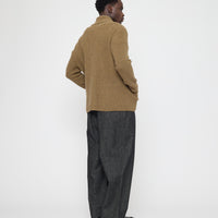Pocket Ribbed Cardigan - FW26 - Toffee