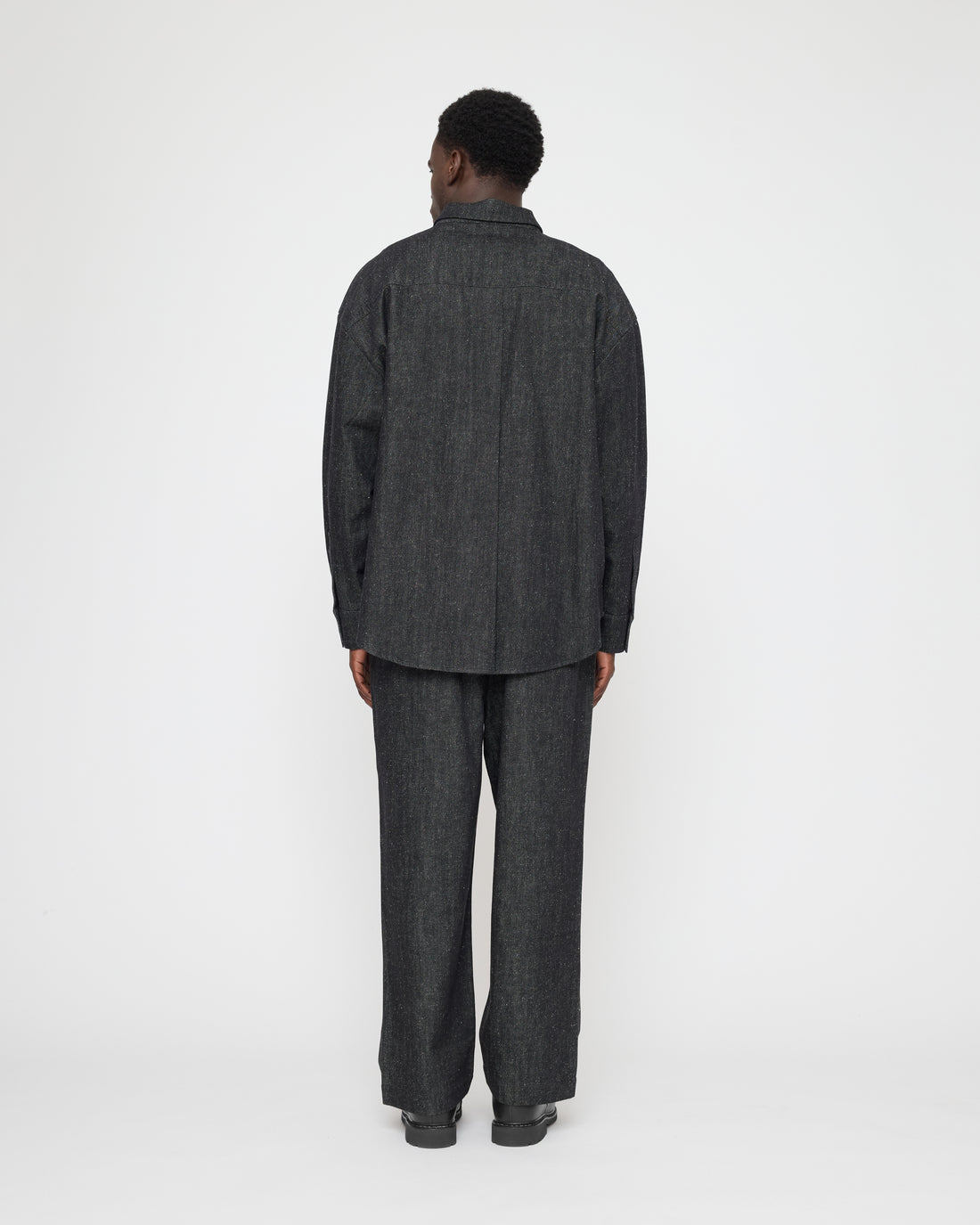 Unisex Dolman Shirt - Soft Denim Edition - FW26 - Black