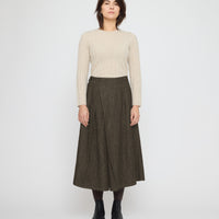Ribbed Long Sleeves - FW26 - Sand Beige