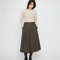 Ribbed Long Sleeves - FW26 - Sand Beige