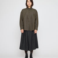 Unisex Dolman Shirt - Soft Denim Edition - FW26 - Olive