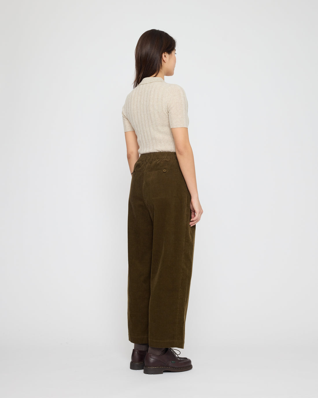Collared Short Sleeves - FW26 - Sand Beige