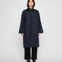 Fall Duster - Waxed Edition - FW26 - Navy