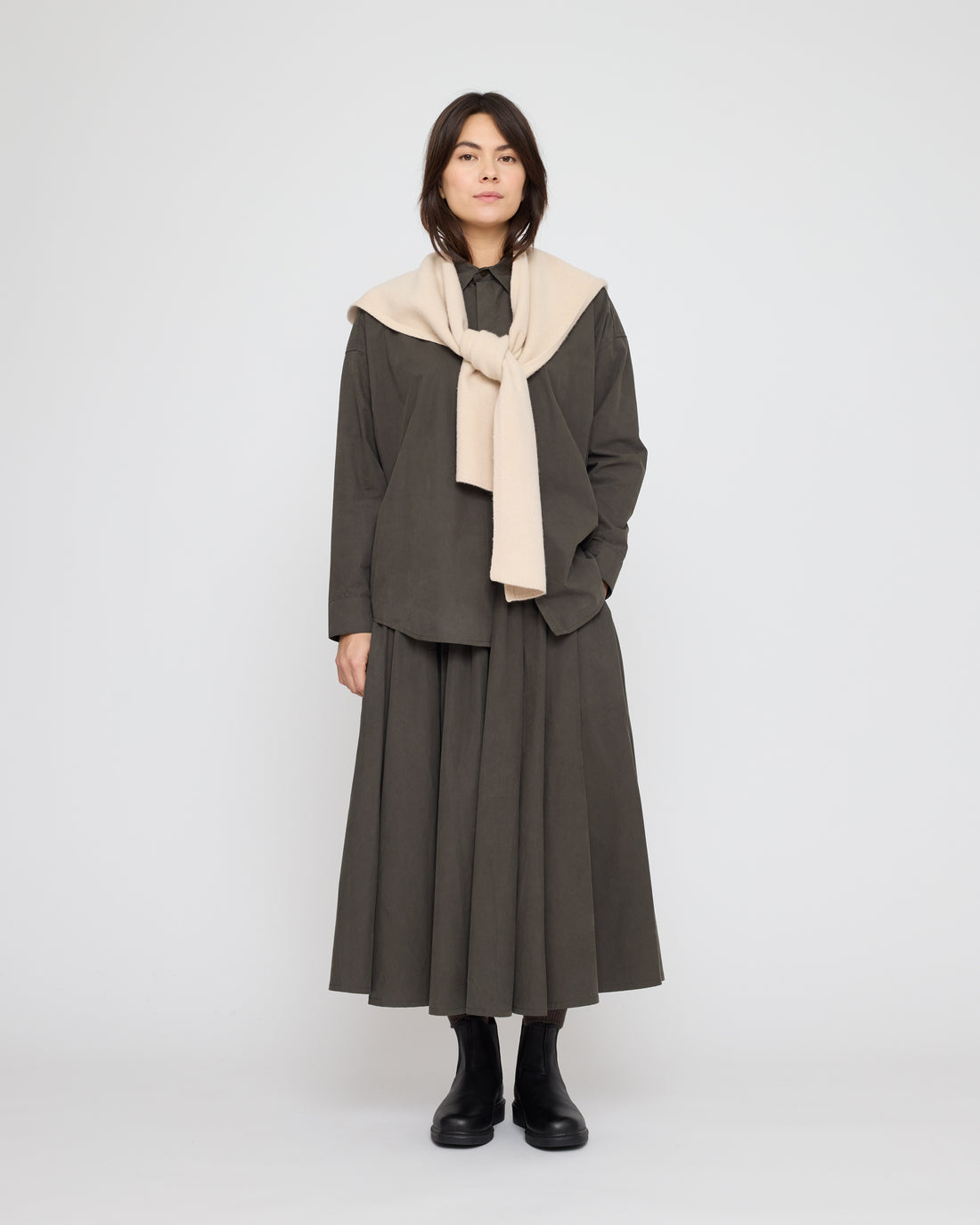 Hooded Scarf - FW26 - Off-White