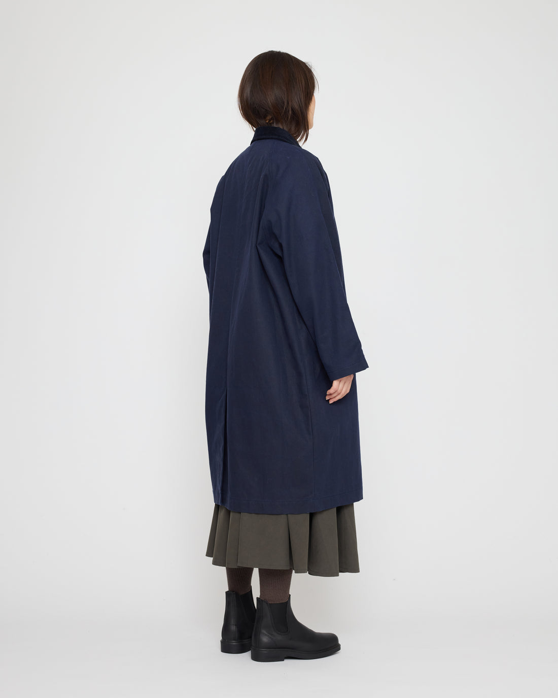 Fall Duster - Waxed Edition - FW26 - Navy