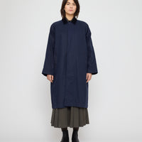 Fall Duster - Waxed Edition - FW26 - Navy