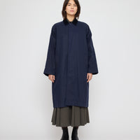 Fall Duster - Waxed Edition - FW26 - Navy