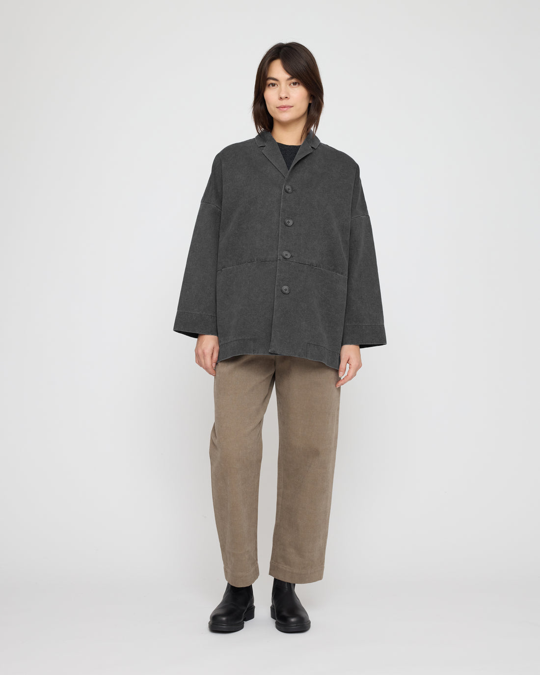 Oversized Blazer - FW26 - Washed Black