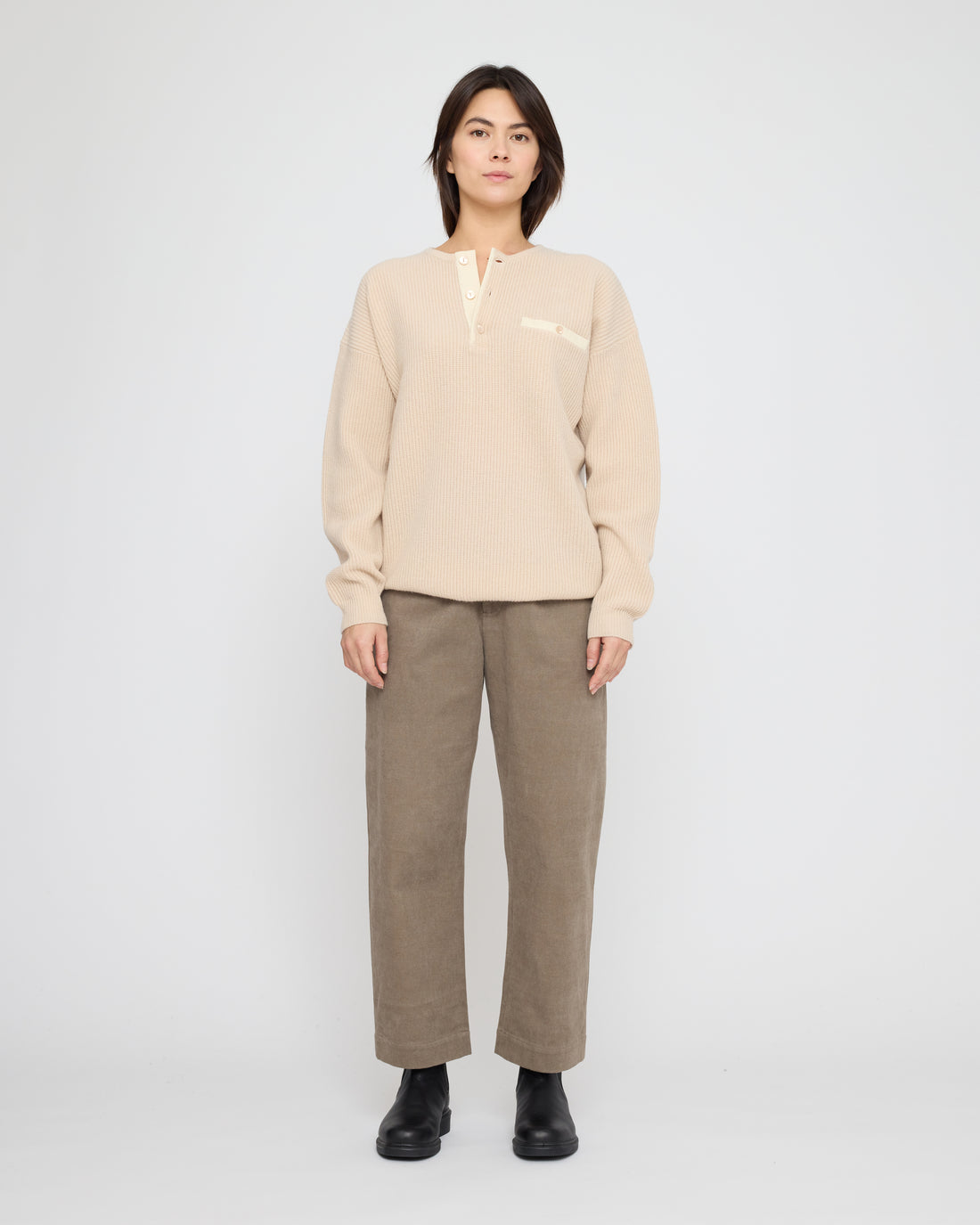 Oversized Pocket Pullover - FW26 - Off-White