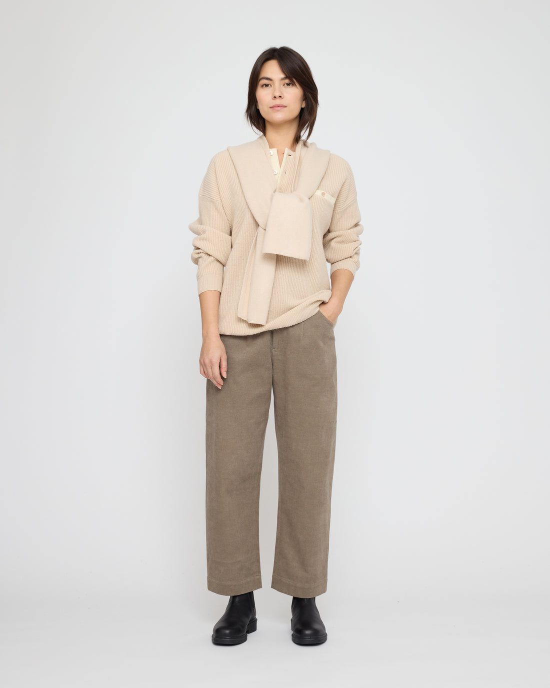 Oversized Pocket Pullover - FW26 - Off-White