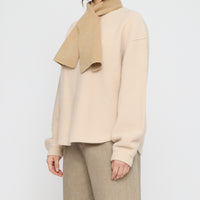 Cross Scarf - FW26 - Caramel