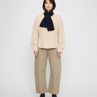 Cross Scarf - FW26 - Navy Black
