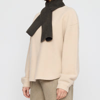 Cross Scarf - FW26 - Olive Brown