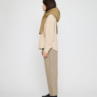 Waxed Hooded Vest - FW26 - Tan