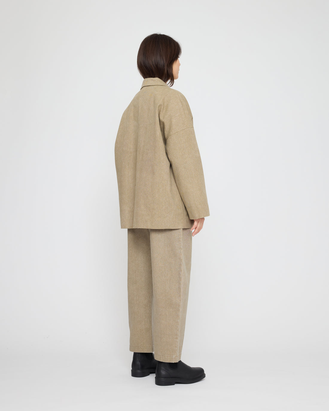 Oversized Blazer - FW26 - Washed Tan