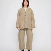 Oversized Blazer - FW26 - Washed Tan