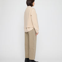 Polo Vest Pullover - FW26 - Off-White